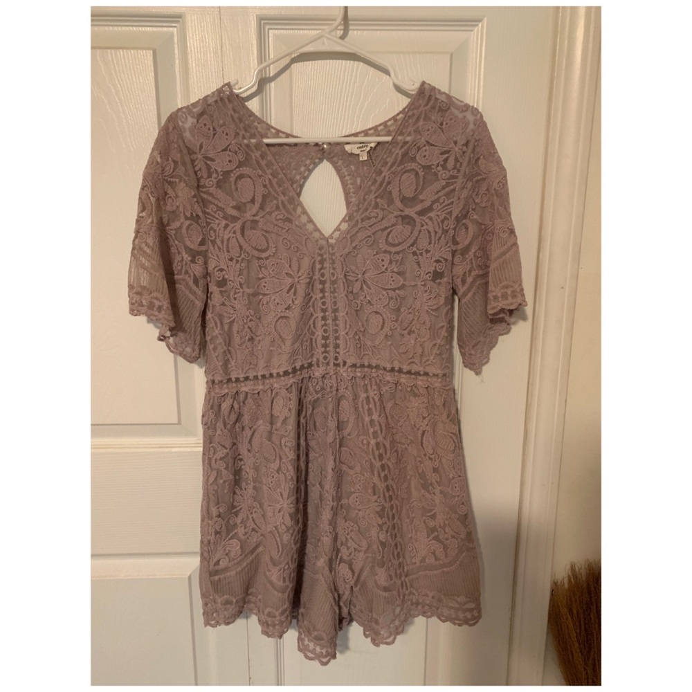 Lace romper